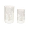 Frosted Votive Candle Holder with Snowy Forest (Set of 4) - 4 of 4
