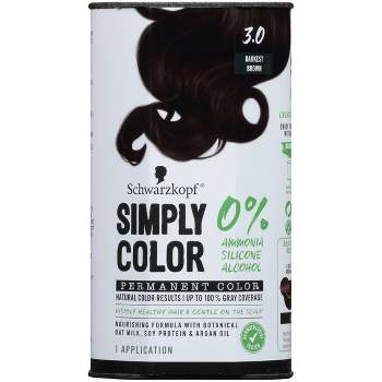 Schwarzkopf Simply Color Hair Color - 3.0 Darkest Brown - 5.7 fl oz