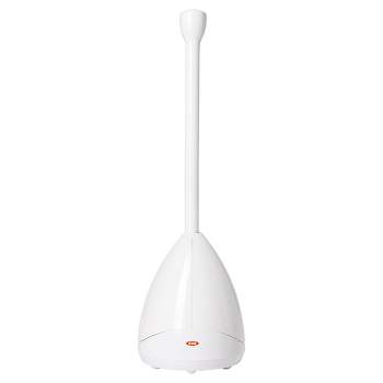 OXO Good Grips Nylon Toilet Brush with Canister, 18.5, White (12241600)