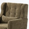 CAVINAS Modern Soft Accent Chair with Tufted Back,Upholstered Ergonomics Armchair for Living Room,Chenille Fabric Lounge Chair,Sofa Chair - 2 of 4