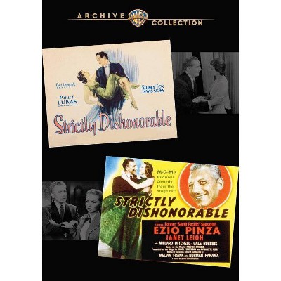 Strictly Dishonorable Double Feature (DVD)(2017)