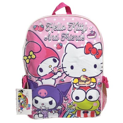 Hello Kitty & Friends 16" Shoulder Backpack with Rectangular Lunch Bag - image 4