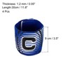 Unique Bargains Adjustable Elastic Soccer Team Training Elastic Arm Band 4 Pcs - 2 of 4