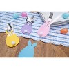 C&F Home Yellow Bunny Table Silverware Serving Napkin Set of 6 - image 4 of 4