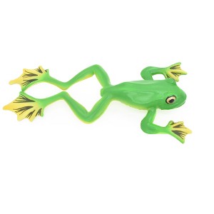Collectible Wildlife Gifts | Tree Frog, Leaping, Very Realistic Rubber Reproduction, Hand Painted Figurines,   8"    CH038 BB75 - 1 of 4
