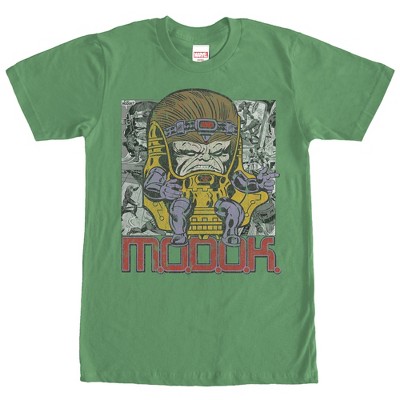 Men's Marvel Modok Comic Book Page Print T-shirt : Target