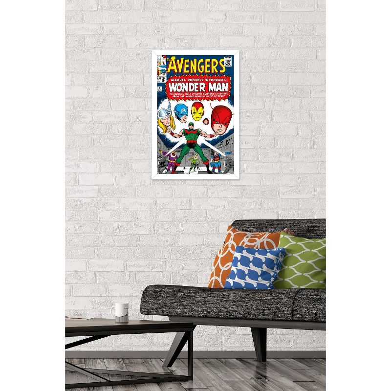 Trends International Marvel Comics Avengers - Avengers #9 Framed Wall Poster Prints, 2 of 7