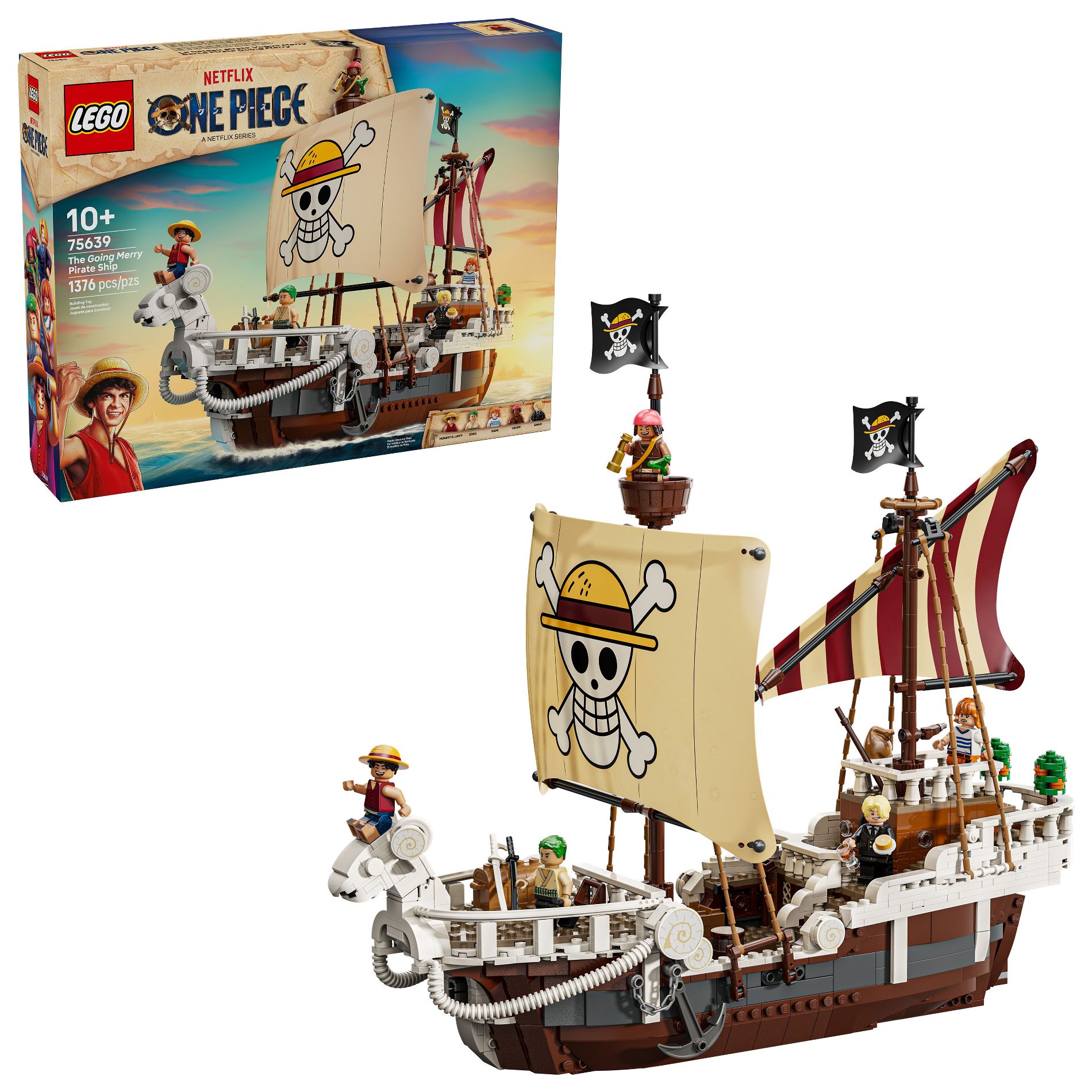 LEGO One Piece The Going Merry Pirate Ship 75639