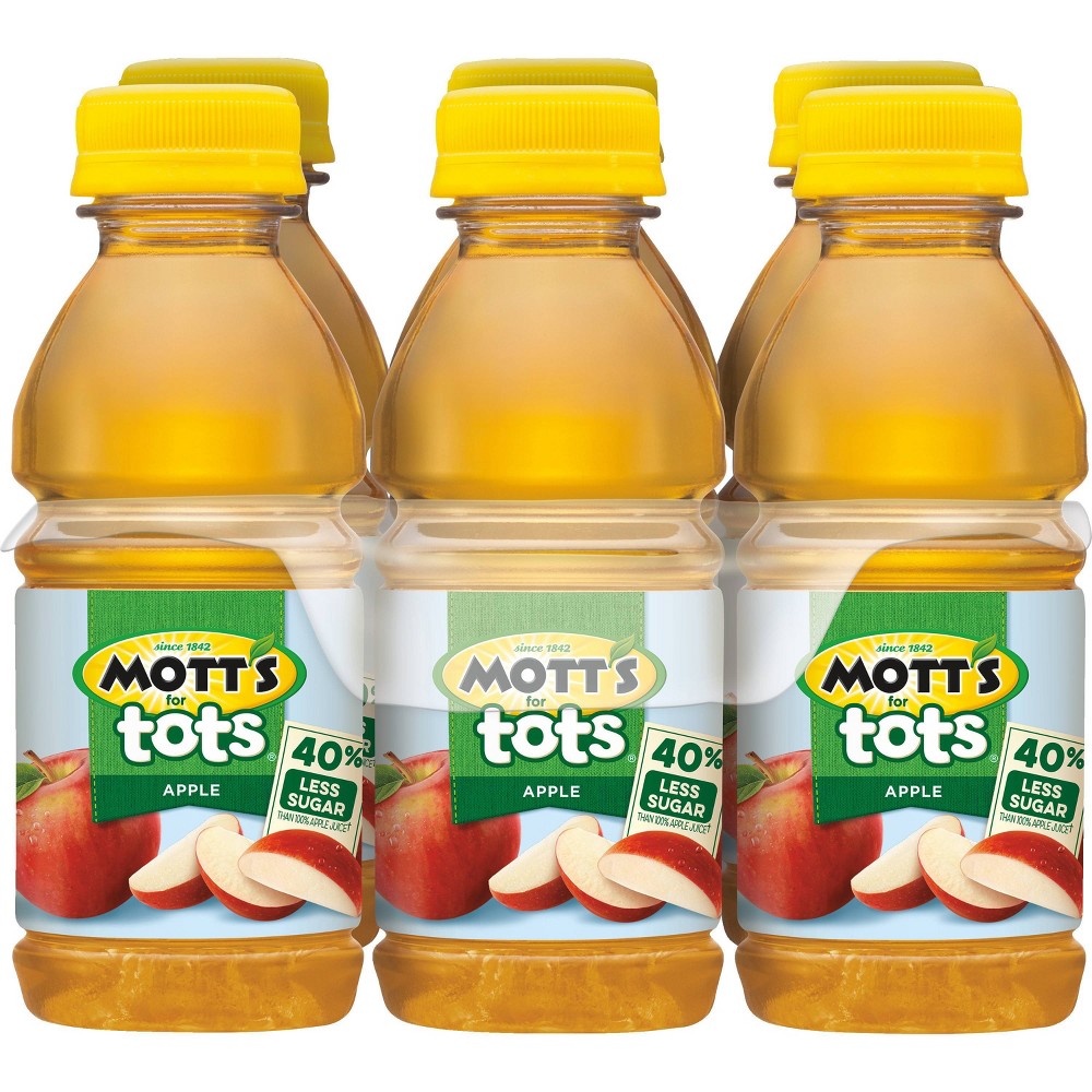 UPC 014800005905 product image for Mott's for Tots 100% Apple Juice - 6pk/8 fl oz Bottles | upcitemdb.com