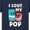 Boys' - Instant Message - I Love My Pop Short Sleeve Graphic T-Shirt - 2 of 4