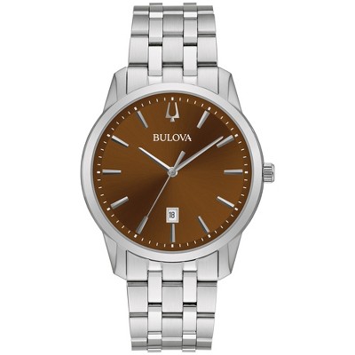 Bulova Men's Classic Sutton 3-Hand Calendar Date Quartz Watch, 40mm