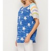 Women's Stars & Stripes Raglan Top - honeyme - 3 of 4