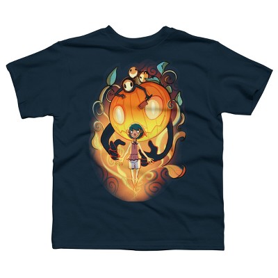 Boy's Design By Humans Halloween Spirit By AshenWorks T-Shirt