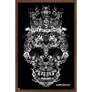 Trends International The Offspring - Skull Framed Wall Poster Prints - 1 of 4