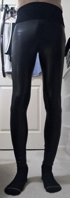 black leather leggings target