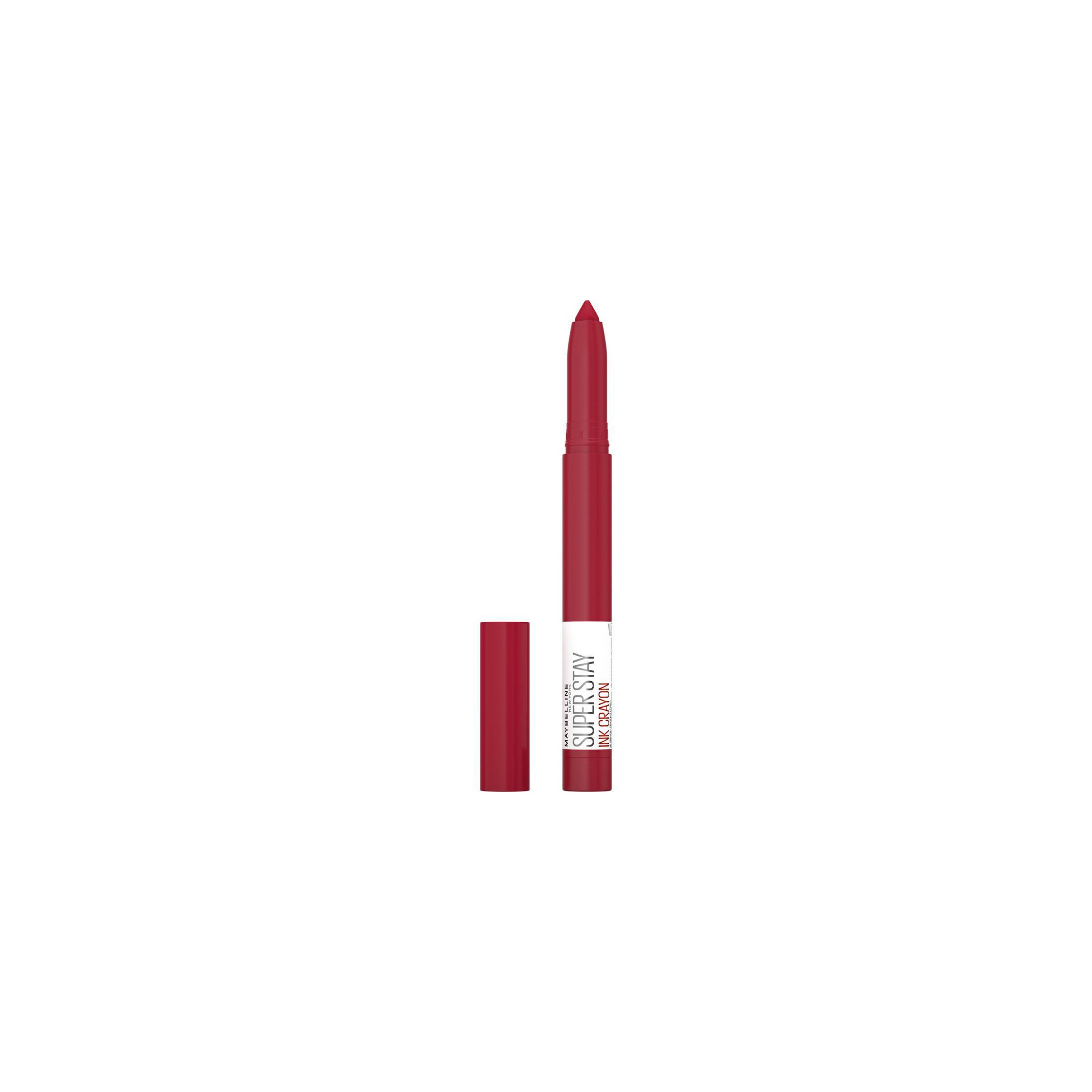 Maybelline super stay ink crayon lipstick