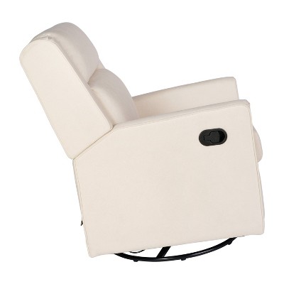 Lucy Off-White Fabric 3-in-1 Manual Recliner