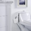 SunnyPoint Over The Tank Toilet Tissue Paper Roll Holder Black (HL-TPTANK-BLK) - 2 of 4