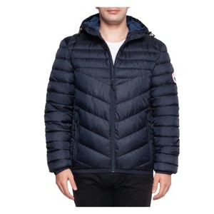Rokka&Rolla Men's Light Puffer Jacket Coat - 1 of 4