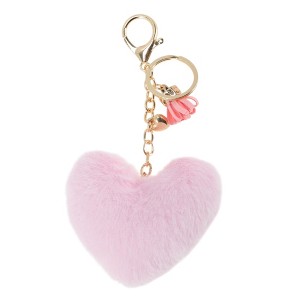 Unique Bargains Halloween Christmas Tassel Heart Handbag Charm 1 Pc - 1 of 4