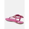 Chitra Pin Buckle Beaded Flat Sandals Women - 3 of 4