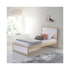 Twin Mod Bed White - Alaterre Furniture: Pine Frame, No Box Spring Required, Kids' Bedroom Daybed - 2 of 4