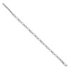 Black Bow Jewelry Diamond Accent Marquise Link Adj. Bracelet in Rhodium Plated Silver - 2 of 4