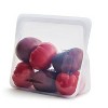 Stasher Reusable Food Storage Stand-Up Mid Bag - Clear - image 3 of 4