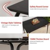 Dining Table for 4,Small Table & Chairs Set of 4,Square Dinette Set with 4 Chairs,5 Piece Kitchen & Dining Room Sets for Small Space,Apartment - 4 of 4