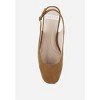 Women's Wo's Sozani Genuine Suede Leather Slingback Flats - Rag & Co. - 4 of 4