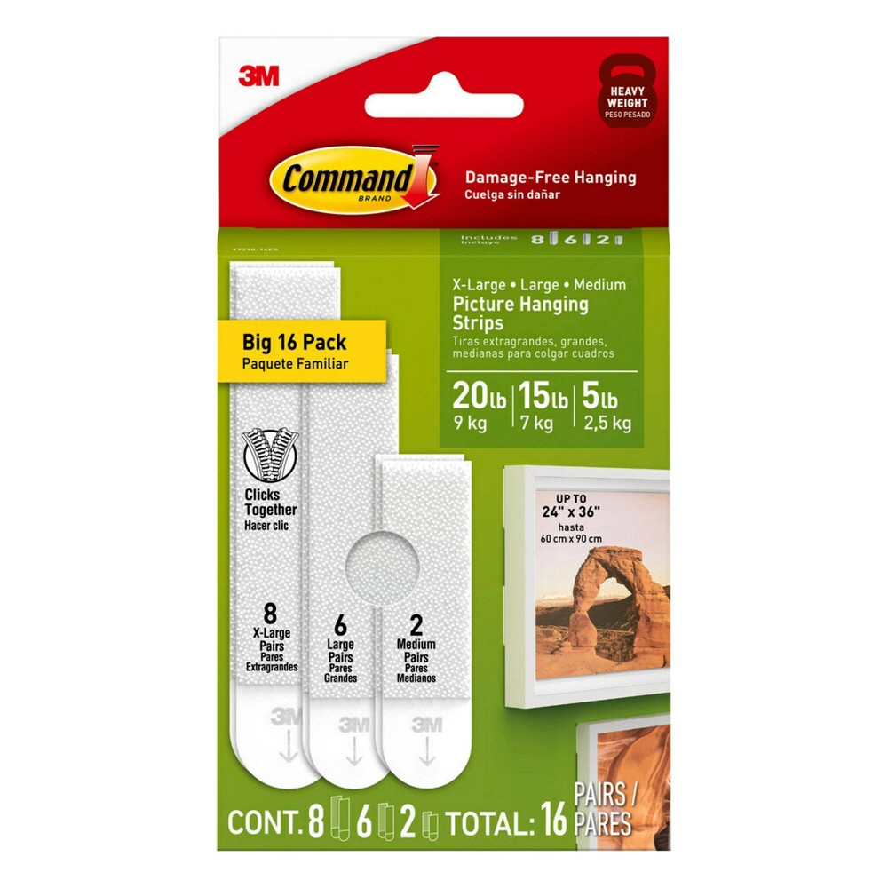 Command 16pk Heavy PHS Adhesives