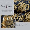 Hachikiko Euro Queen Size Headboard Pillow - Floral Embroidered,PP Cotton Filled for Bedroom Decor & Bed Relaxation - 2 of 4