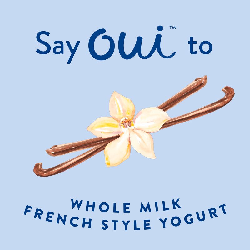 Oui by Yoplait Vanilla Flavored French Style Yogurt - 4ct/5oz Jars, 4 of 12