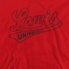 Lewis University Official Distressed Primary Adult Pull-Over Hoodie - 2 of 4