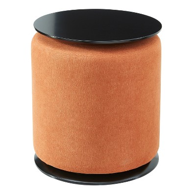 orange ottoman target
