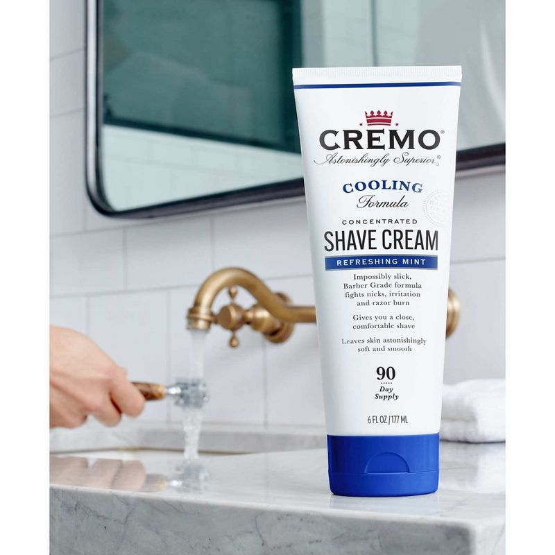 Cremo Cooling Shave Cream - 6 fl oz, 4 of 7