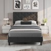 Upholstered Platform Bed Frame with Adjustable Headboard – Heavy-Duty, Noise-Free, No Box Spring Needed - 3 of 4