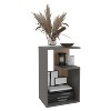 NicBex 3-Tier Modern Small End Table with Open Shelves,Wood Finish Side Table,Coffee Table for Bedroom,Living Room - 3 of 4