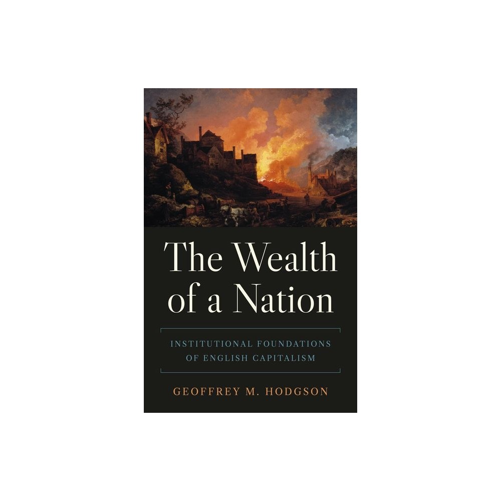 The Wealth of a Nation - (Princeton Economic History of the Western World) by Geoffrey M Hodgson (Hardcover)