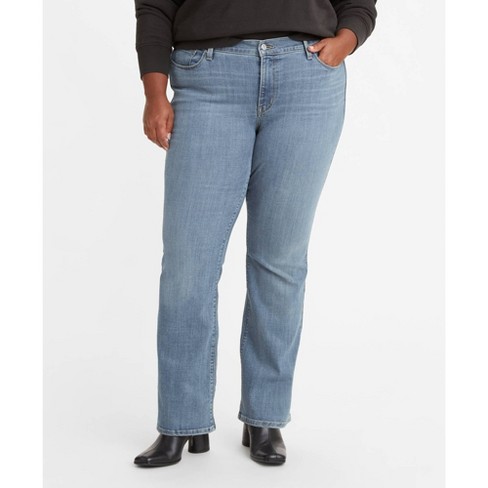 Levi's® Women's Plus Size Mid-rise Classic Bootcut Jeans - Ideal Clean  Slate 26 : Target