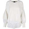 Women's Tulipa Blouse Long Knit - NU Denmark - 2 of 3