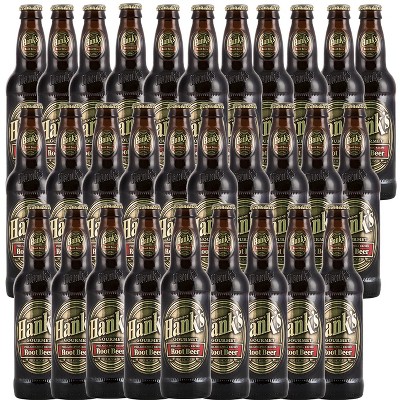 Hank's Genuine Gourmet Root Beer, 12 fl oz Bottles – Premium Craft Soda with Rich, Creamy Flavor – Authentic Philadelphia Recipe, Pack of 30