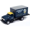 1954 Ford Box Truck Dark Blue with Yellow Top "Morton Salt" "Mini Metals" 1/87 (HO) Scale Model Car by Classic Metal Works - 2 of 3