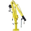 Hydraulic Pickup Truck Crane with Hand Winch, Pickup Truck Bed Hoist Jib Crane- 2000Lb yellow - 3 of 4