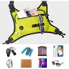 Running Chest Pack for Men Women, Lightweight Front Vest Bag with Phone Holder, Water Resistant for Hiking Cycling Jogging Skiing - 4 of 4