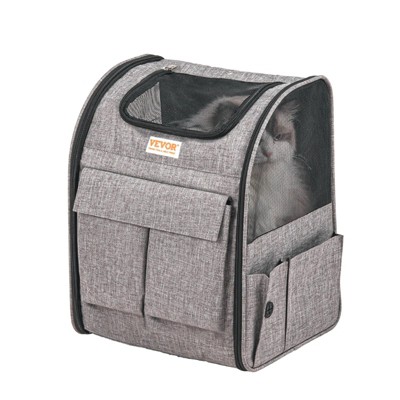 Munora Large Rolling Pet Carrier Backpack with Removable Wheels - Airline Approved Wheeled Travel Carrier for Small Dogs & Medium Cats Under 18LBS