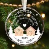 Neighbor Christmas Ornament, Best Friend Glass Christmas Ornament, House Warming Gifts - 4 of 4