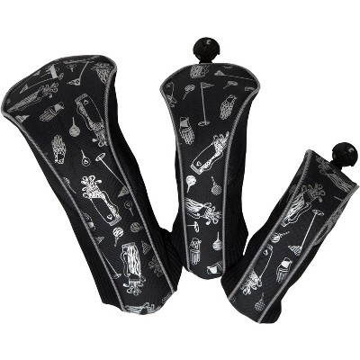 Glove It Women's Gotta Glove It Golf Club Cover Set of 3 Driver, Wood, Hybrid