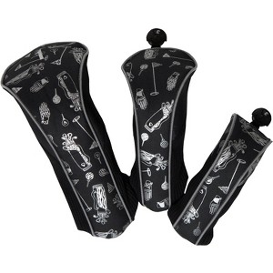 Glove It Women's Gotta Glove It Golf Club Cover Set of 3 Driver, Wood, Hybrid - 1 of 4