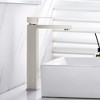 SUMERAIN Vessel Sink Faucet Brushed Nickel, SUS 304 Lead-free Single Hole Vanity Basin Faucet - 4 of 4